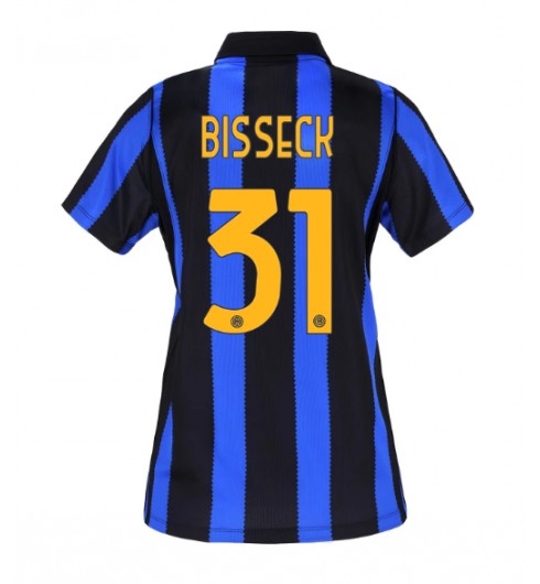 Inter Milan Yann Bisseck #31 Hjemmedrakt Dame 2026-27 Korte ermer Inter Milan Yann Bisseck #31 Hjemmedrakt Dame 2026-27 Korte ermer